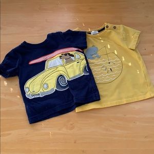 Play shirts (one 12mo and one 18mo)